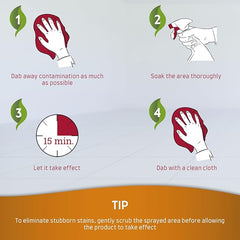 Nature's Miracle Set-In Stain Destroyer For Cat Messes, Oxy Formula With Orange Scent, 24 Ounces (Pack of 2)