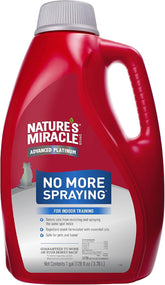 Nature’s Miracle Advanced Platinum No More Spraying, 128 Ounces, Helps Discourage Repetitive Cat Spraying