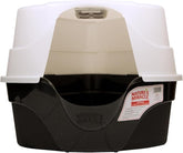 Nature’s Miracle Hooded Corner Litter Box, With Odor Control Charcoal Filter (P-5915)
