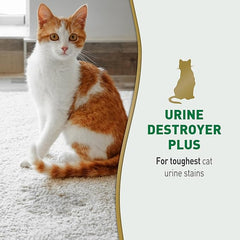 Nature's Miracle Urine Destroyer Plus for Dogs, 17.5 Ounces, Foaming Aerosol for Tough Urine Messes (Pack of 2)