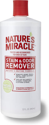 Nature's Miracle Stain & Odor Remover, 32-Ounce Pour Bottle (5125)