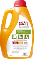 Nature’s Miracle Set-In Stain Destroyer, 1 Gallon, For Cat Messes, Oxy Formula With Orange Scent